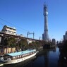 源森橋からの東京スカイツリー