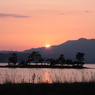 大根島の夕日