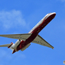 「あおいそら」プライベートサンライダーMD-87 N168CF Takeoff