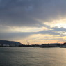 朝の高松港
