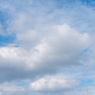 青い空、雲の様々な層３　－　空シリーズ
