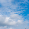 青い空、雲の様々な層４　－　空シリーズ