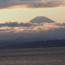 今シーズン初富士山　江ノ島より