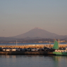 江ノ島からの朝富士