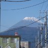 沼津から富士山