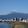 沼津から富士山
