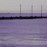 冬の夕景桟橋（その４）