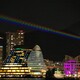 神戸の夜空に「虹」の架け橋