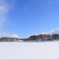 冬の朱鞠内湖