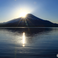 山中湖の夕景（2/3）