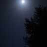 八ヶ岳高原の夜：月光