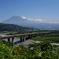 富士川SAから富士山