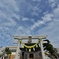 蜃気楼が見える神社