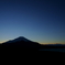 夕照　～山中湖パノラマ台
