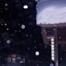 雪が降る湯野上温泉駅！②
