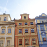 チェコ（８２７）プラハの素敵な街並み　