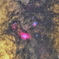 干潟、三裂星雲　(M8　M20)　2022年