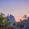 新生福山城の朝焼け