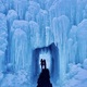 氷のトンネル