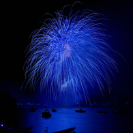 相生ペーロン祭前夜祭海上花火大会④