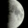 '23.7.26.19:29.の4K連写の複数枚で画像処理した上弦の月