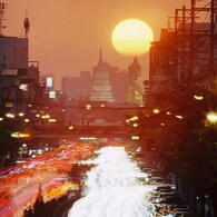 アナログ：バンコクのワットパークナム