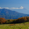 八ヶ岳から富士山を