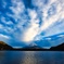 精進湖の雲