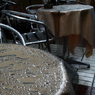 雨のカフェ