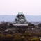 春の大阪城俯瞰