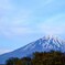 今夕の富士山