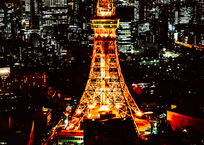 夜の東京タワー..