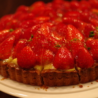 Strawberry cake