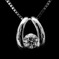 Heart & Cupid Diamond Neckless