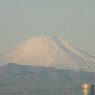 デジタルズームで富士山