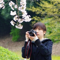 街で見かけた君と花と風景と