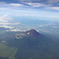 鳥の視点で見る富士山