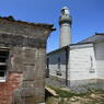 角島灯台と旧家屋