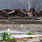 5月の気仙沼　車の残骸