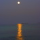神ノ島に月が昇る