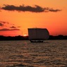 夕日の帆曳き船　Ⅱ