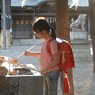 八坂神社にて（１）