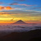 三色富士山