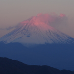 大観山からの赤富士