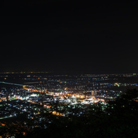 夜景 - 猪子山山頂展望広場