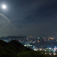 夜景 - 猪子山山頂展望広場