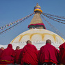 ボダナートの僧　ネパール　2009-1