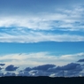 青空と雲と風車