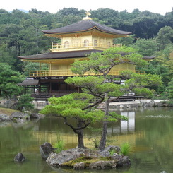 金閣寺の風景