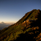 赤岳と富士山